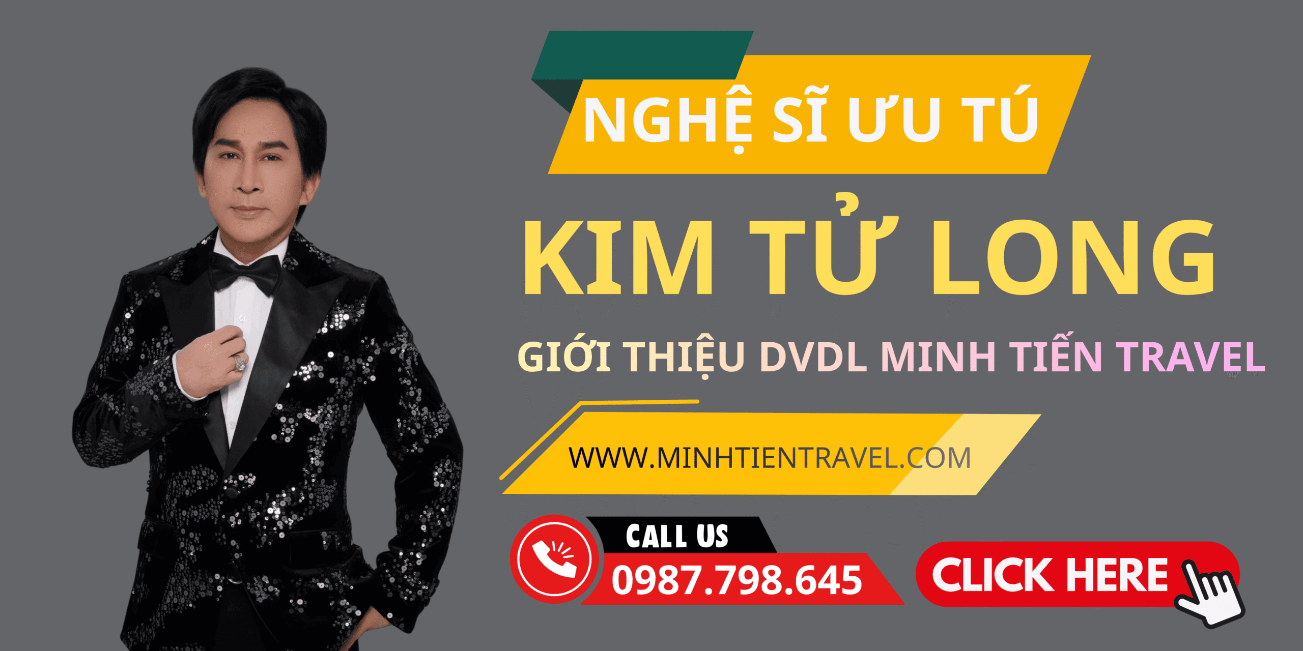 Nghệ sĩ ưu tú Kim Tử Long giới thiệu về minh tiến travel 02